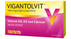 Procter &amp; Gamble ruft Vigantolvit Vitamin D3, K2 und Calcium (Aktiv-Osteo) zurück, da Rückstände von 2-Chlorethanol gefunden wurden. (Foto: Procter &amp; Gamble)
