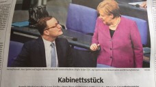 Als „Kabinettstück“ bezeichnet die Süddeutsche Zeitung die Personalie Spahn. (Foto: jb / DAZ.online)