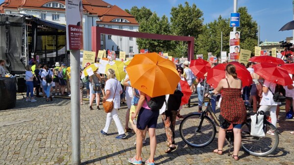 Protest gegen die APO-kalypse