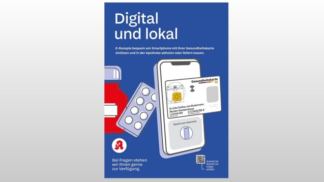 Apotheken.de unterstützt die Apotheken mit Werbematerial für CardLink.. (Screenshot apotheken.de)