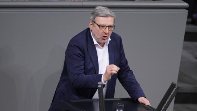 Dirk Heidenblut (SPD) hakte beim Thema Skonto nach. (Foto: IMAGO / dts Nachrichtenagentur)