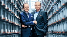 Walter Oberhänsli, CEO (links) und&nbsp;Stefan Feuerstein, Präsident des Verwaltungsrats Zur Rose Group AG. (Quelle: Geschäftsbericht 2019 - Zur Rose Groug AG)