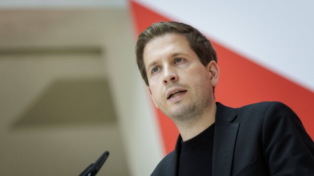 SPD-Generalsekretär Kevin Kühnert: Wird er die Sorgen der Apotheker*innen verstehen? (Foto: IMAGO / photothek)