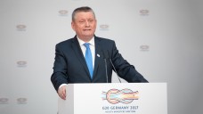 Bundesgesundheitsminister Hermann Gröhe (CDU) beim G20-Gesundheitsministertreffen im Mai in Berlin. (Foto: dpa)