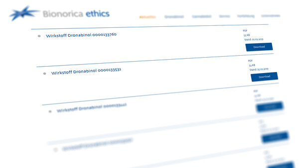 Bionorica ethics stellt Analysenzertifikate zum Download zur Verfügung