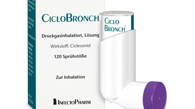 Mit Ciclobronch bringt Infectopharm eine preisgünstigere und Mehrkosten-freie Alternative zum Ciclesonid-haltigen Asthmaspray Alvesco. (Foto: Infectopharm)