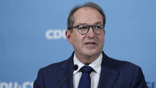 Alexander Dobrindt (CSU): &nbsp;„Das Cannabis-für-alle-Gesetz ist ein Geschenk für die organisierte Kriminalität geworden.“ (Foto: IMAGO / Bernd Elmenthaler)