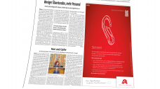 Großflächige Anzeige: Auf einer Viertelseite der Süddeutschen Zeitung vom Mittwoch startete die ABDA ihre Kampagne gegen die Folgen des EuGH-Urteils. (Screenshot: DAZ.online)